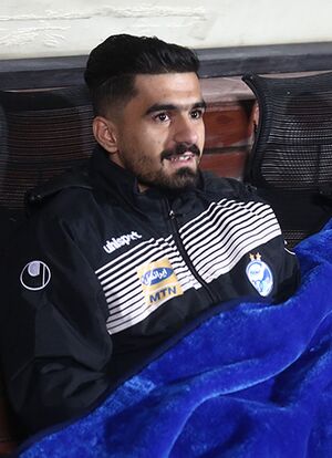 Zakaria Moradi, Esteghlal FC vs Machine Sazi FC, 19 December 2019.jpg
