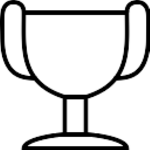 Simple gold cup.svg